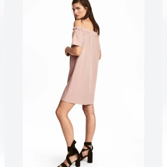 H&M OFF SHOULDER MODAL DRESS - Picture 5 of 5